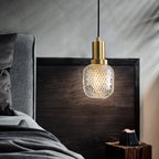Floret Crystal Glass Pendant Light - view 04