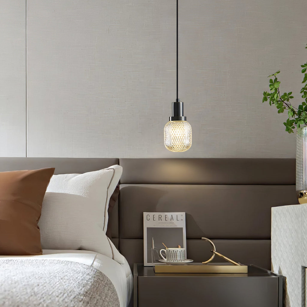 Floret Crystal Glass Pendant Light - view 05