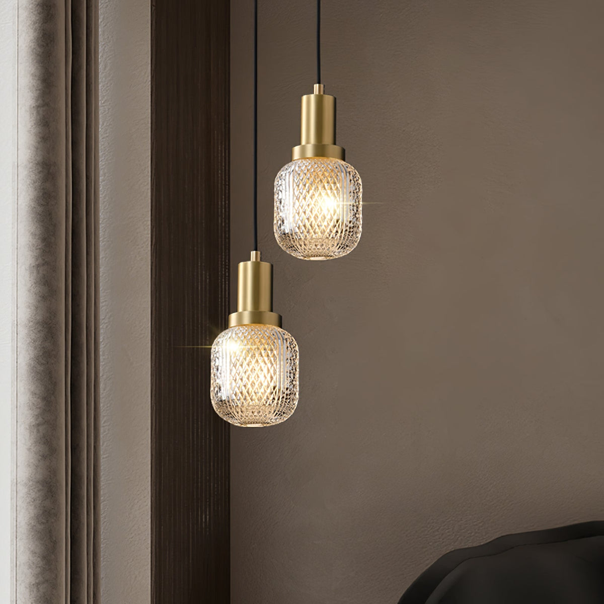 Floret Crystal Glass Pendant Light - view 07