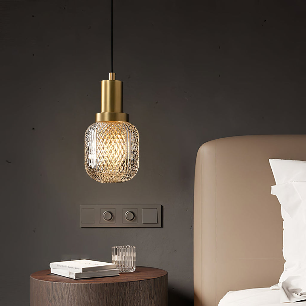 Floret Crystal Glass Pendant Light - view 08