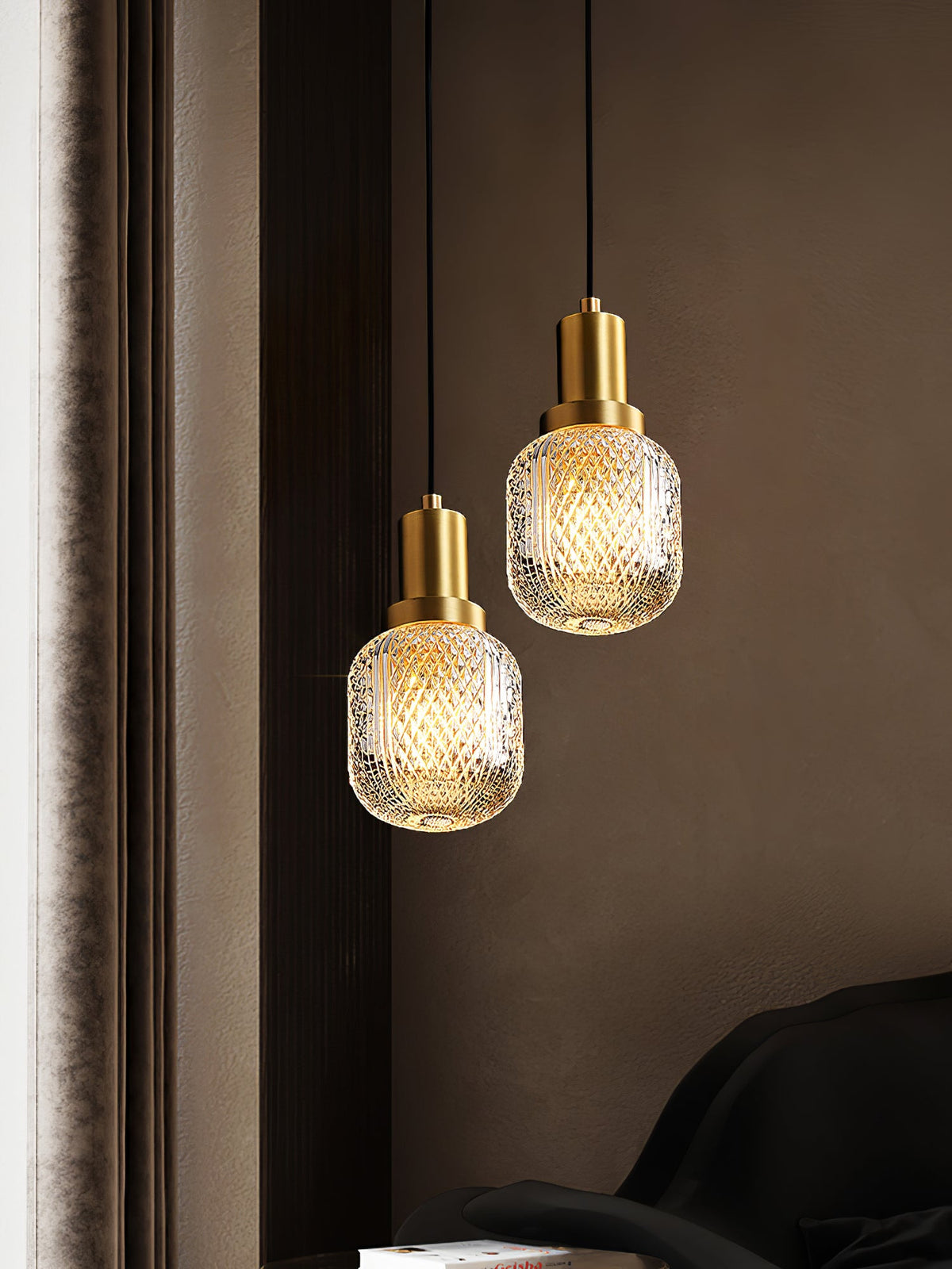 Floret Crystal Glass Pendant Light - view 11