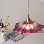 Florin Ribbed Glass Pendant Light - view 19