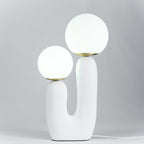 Modern Glass Shade Table Lamp - view 05