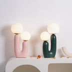 Modern Glass Shade Table Lamp - view 07