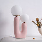 Modern Glass Shade Table Lamp - view 11