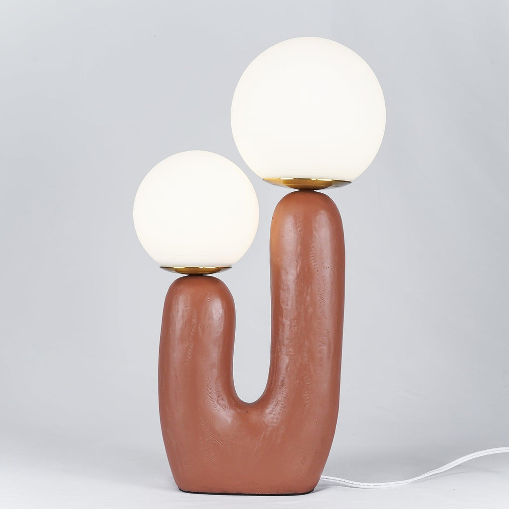 Modern Glass Shade Table Lamp - view 13