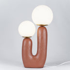 Modern Glass Shade Table Lamp - view 13