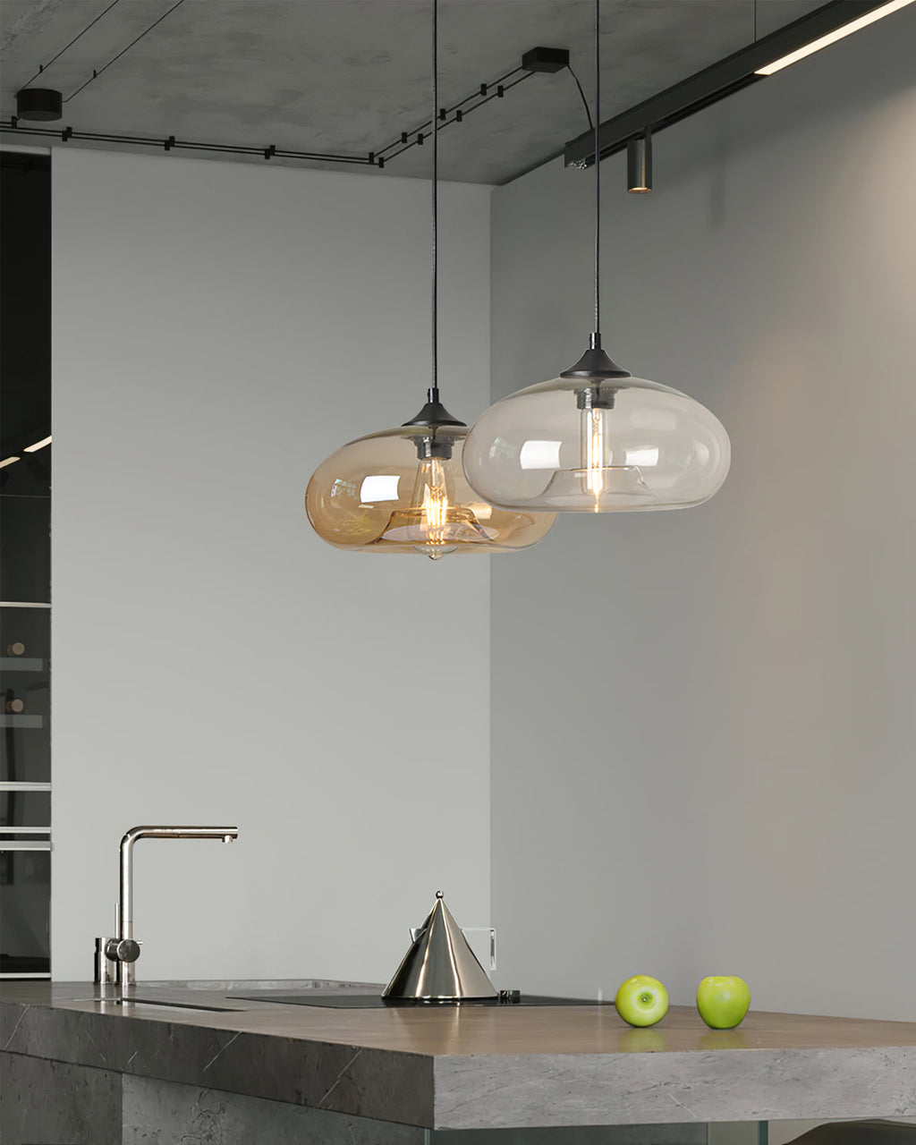 Glissa Glass Pendant Light - view 09