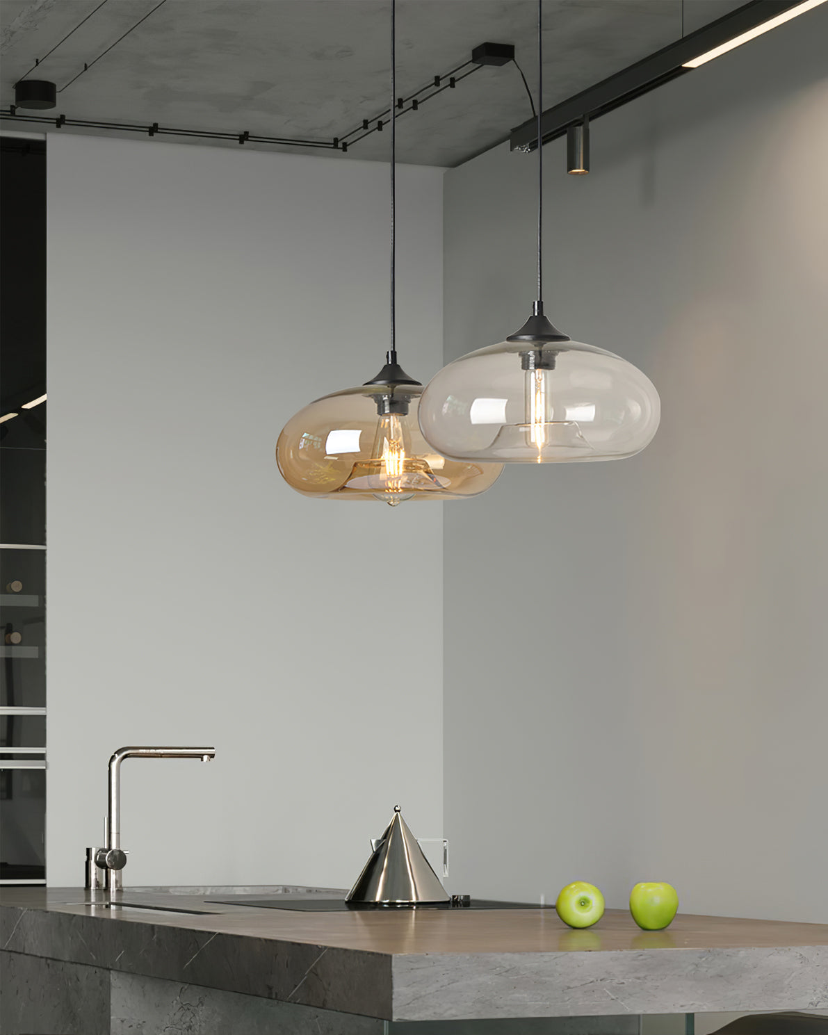 Glissa Glass Pendant Light - view 09