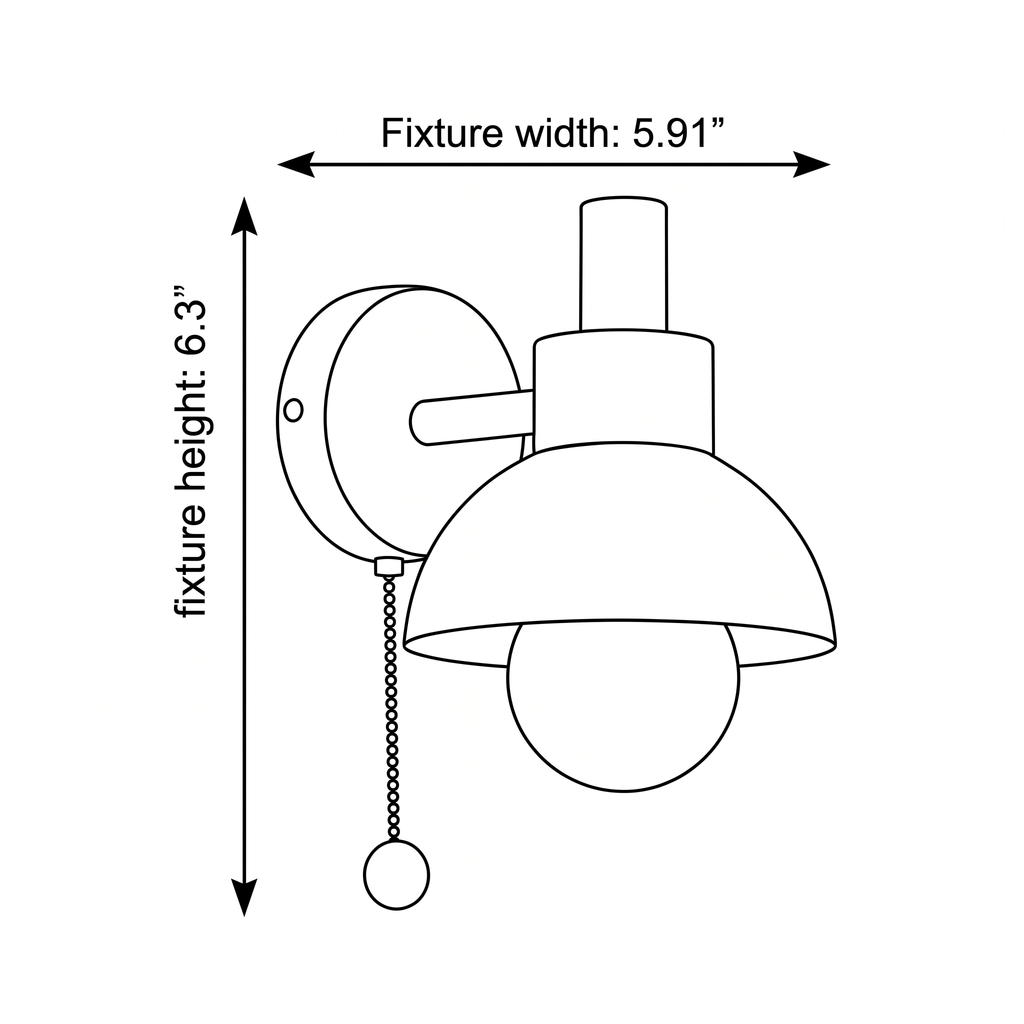 Globe Macaron Wall Sconce - view 02