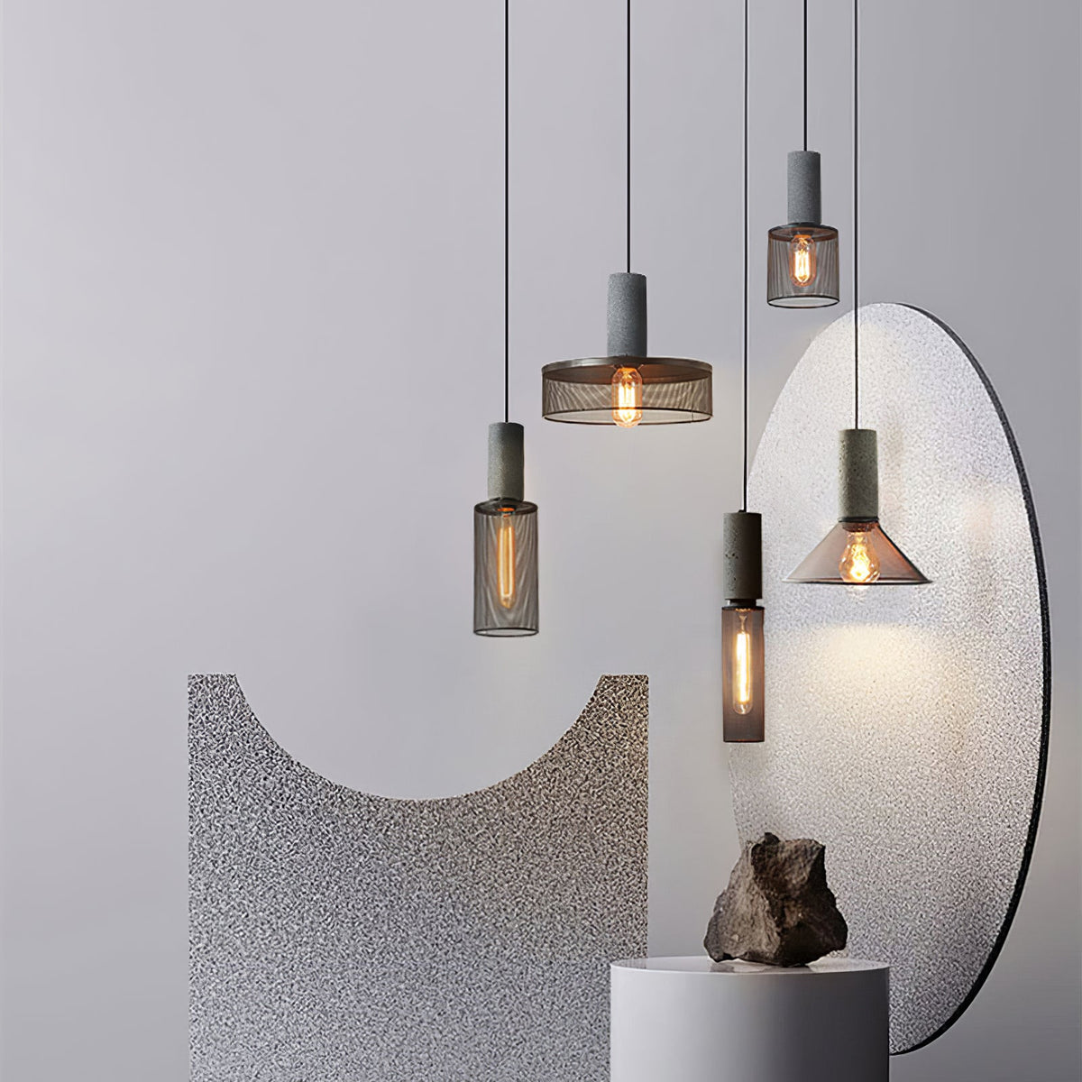 Grano Concrete Pendant Light - view 15