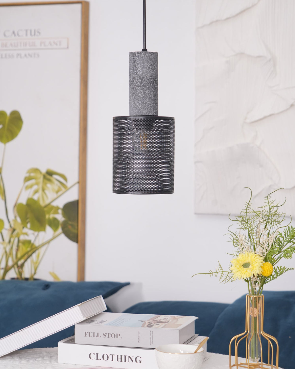Grano Concrete Pendant Light - view 28