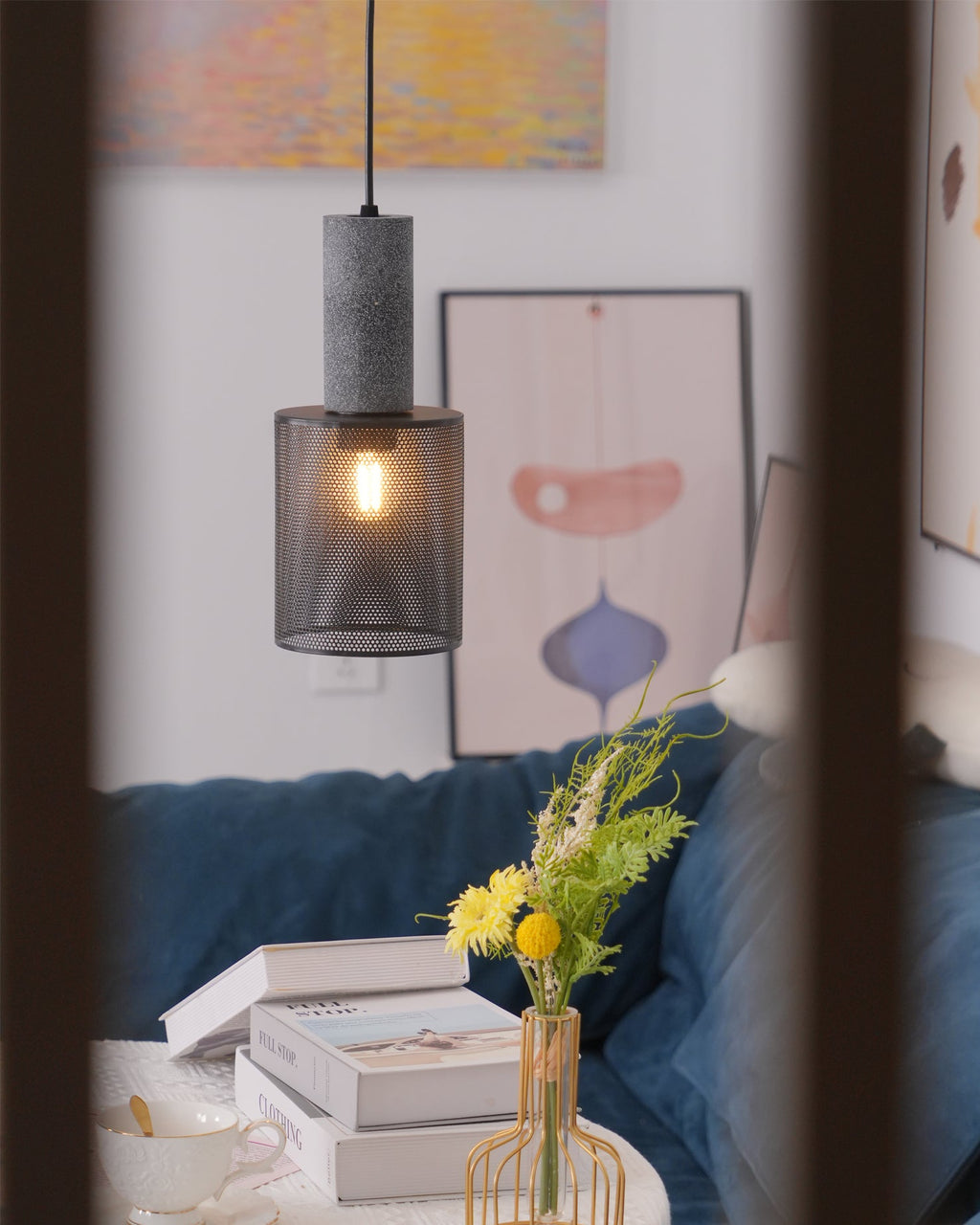 Grano Concrete Pendant Light - view 30
