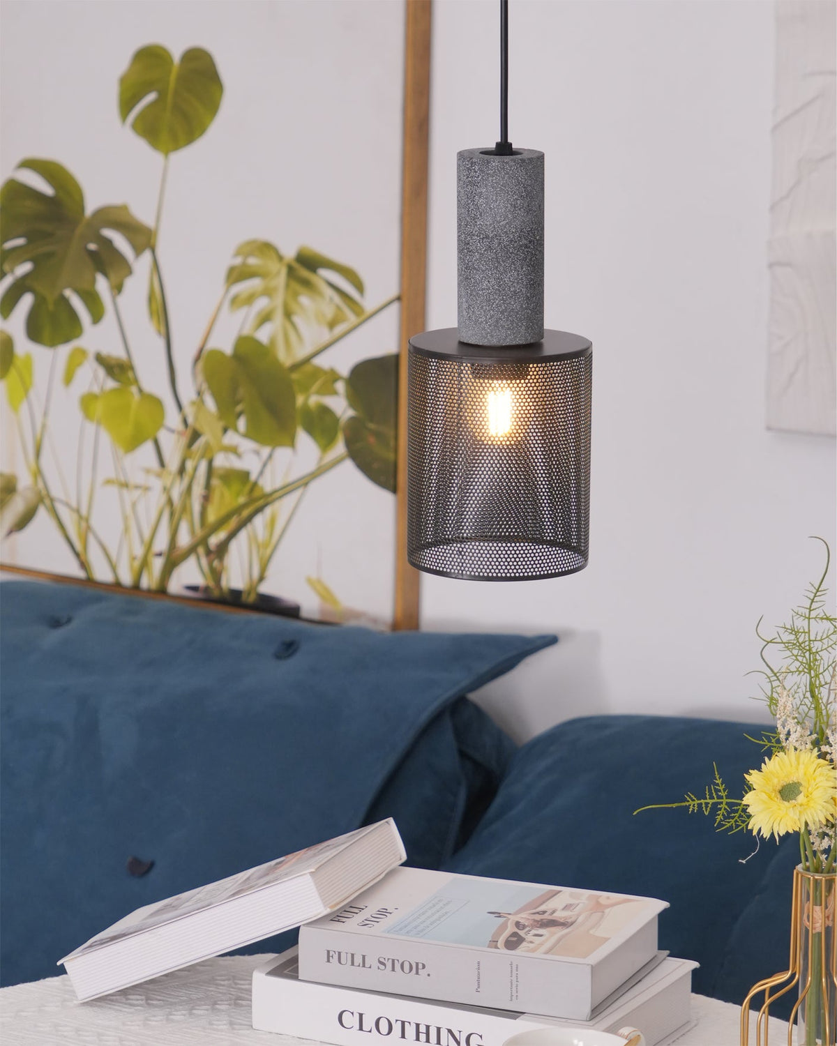 Grano Concrete Pendant Light - view 31