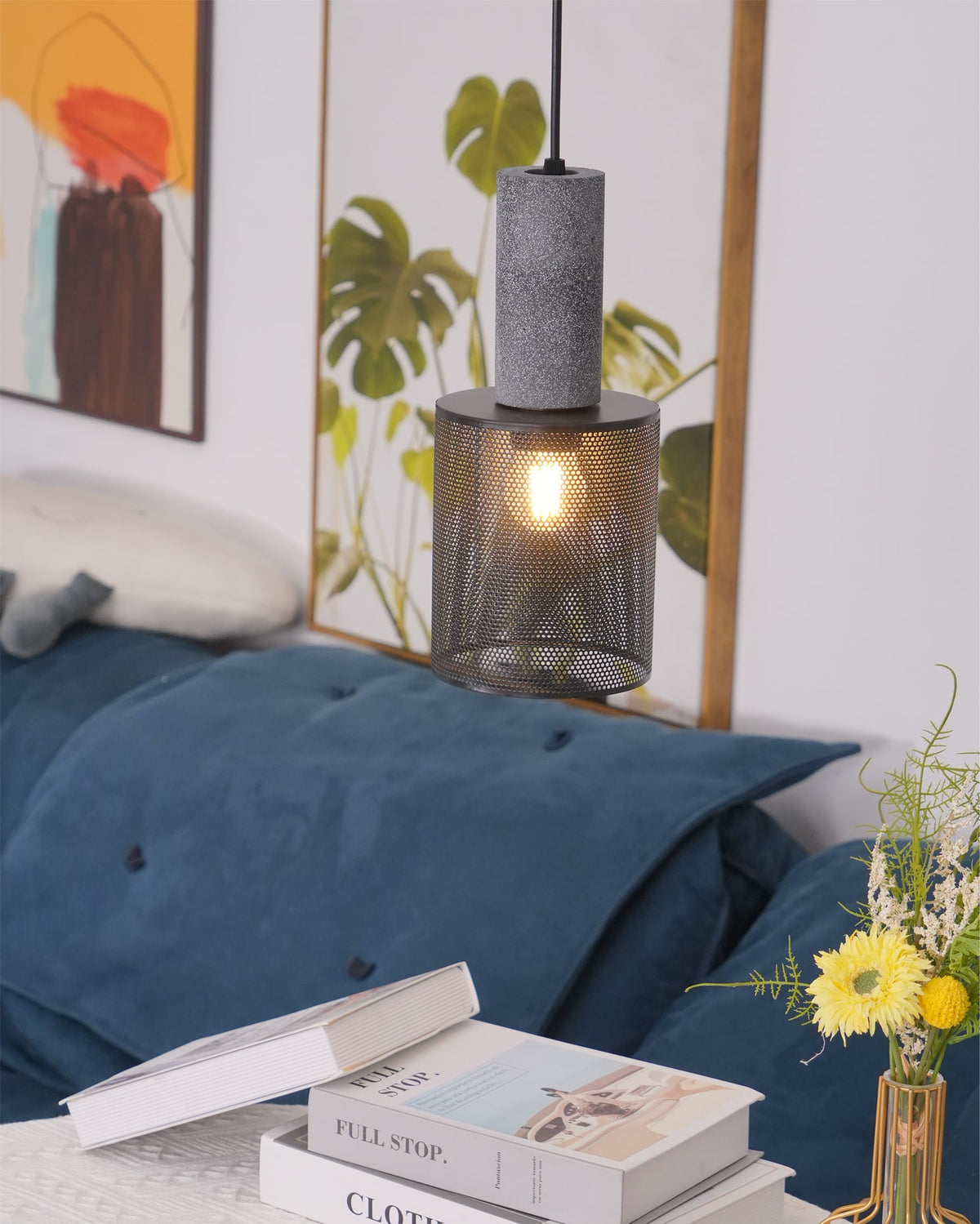 Grano Concrete Pendant Light - view 35