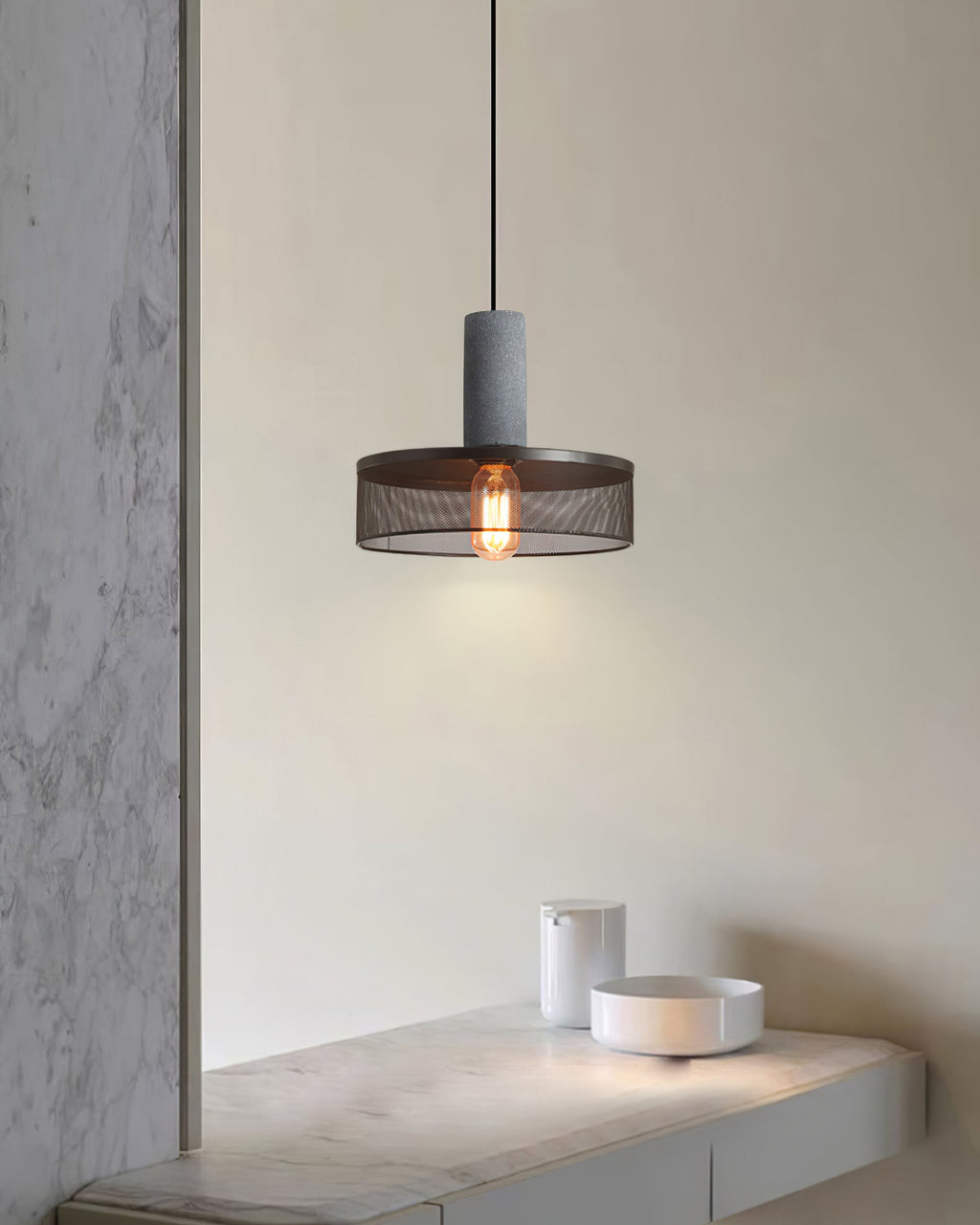 Grano Concrete Pendant Light - view 43