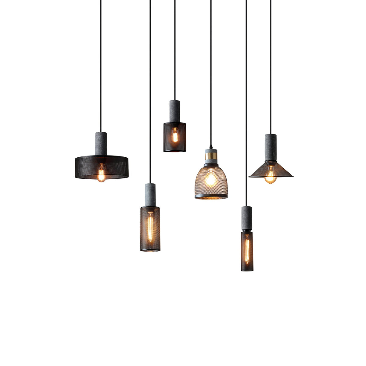 Grano Concrete Pendant Light - view 52