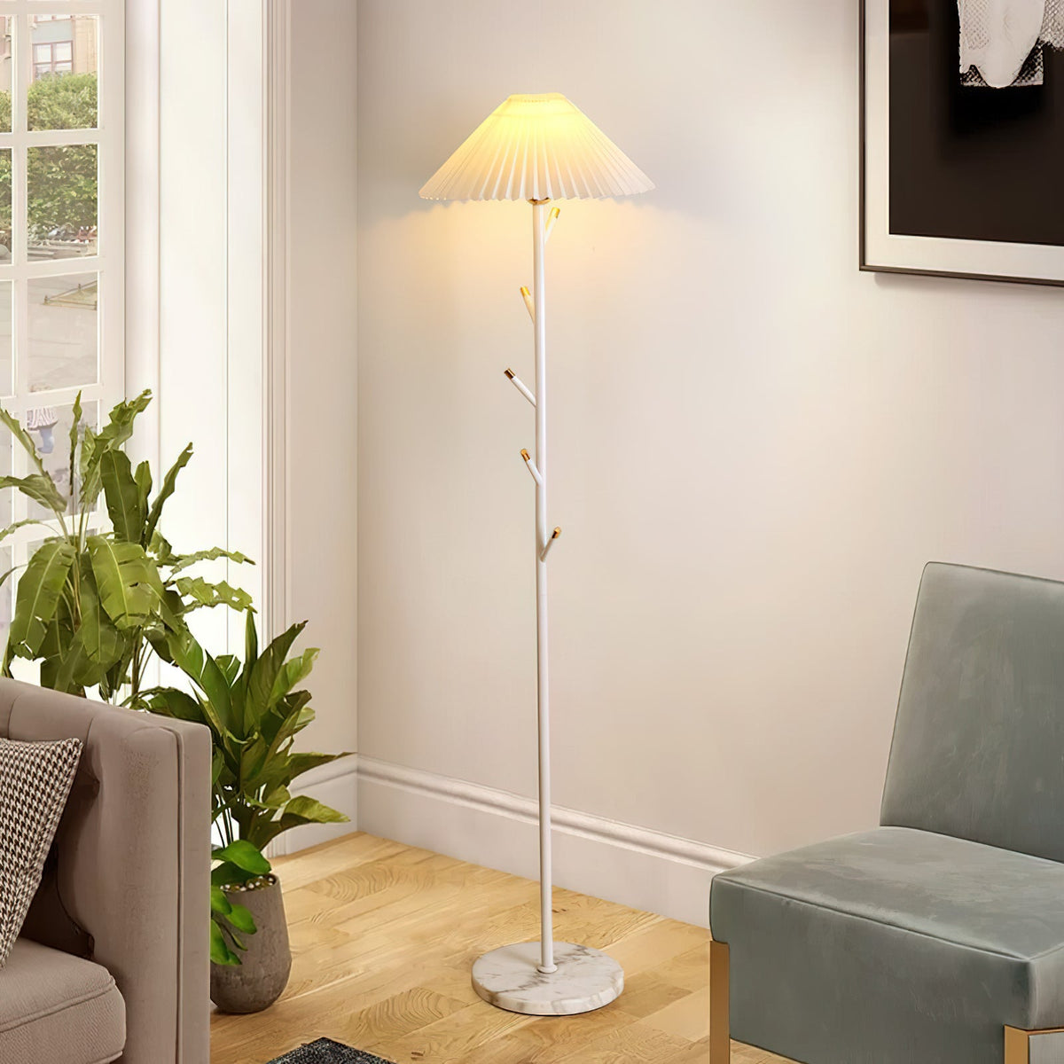 Hanga Coat Rack Floor Lamp - view 06
