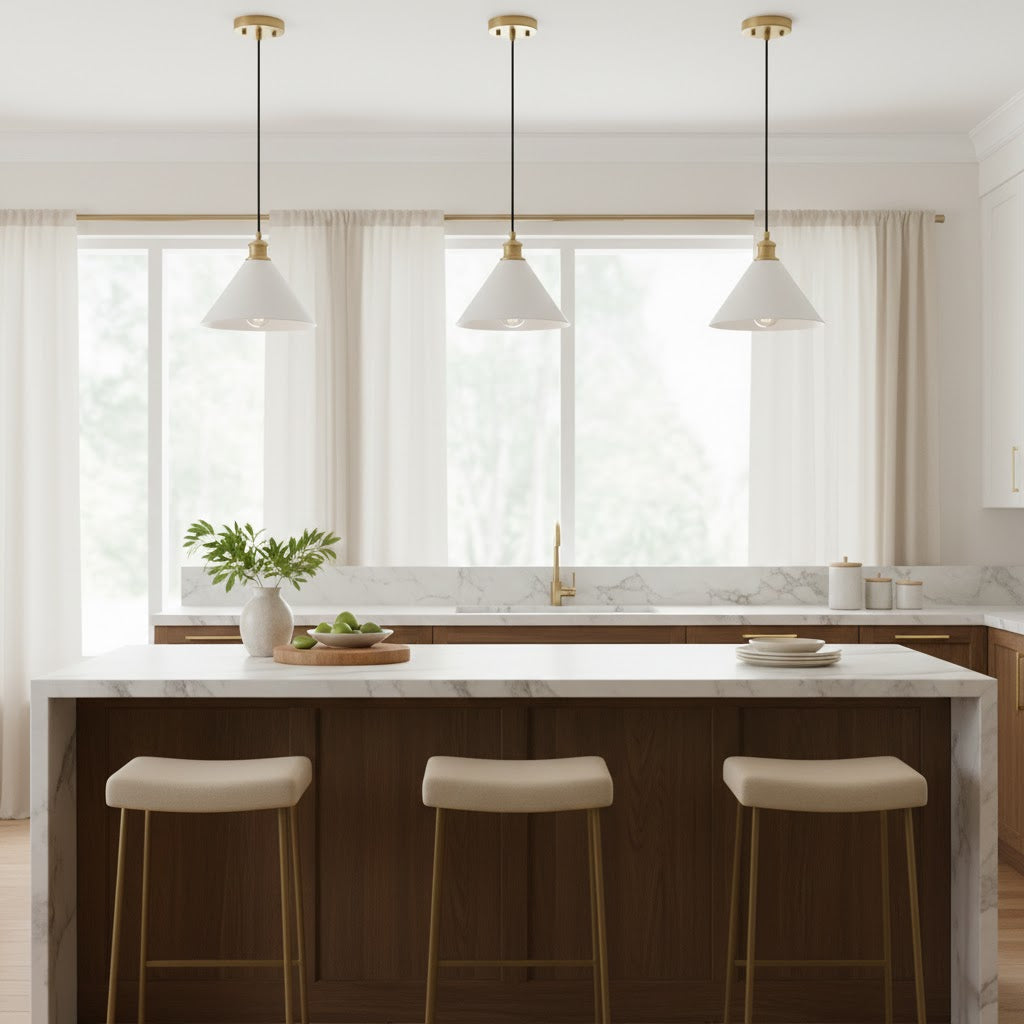 Harlo Brass Pendant Light - view 07