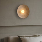 Japanese Wood Finish Wall Light - view 05