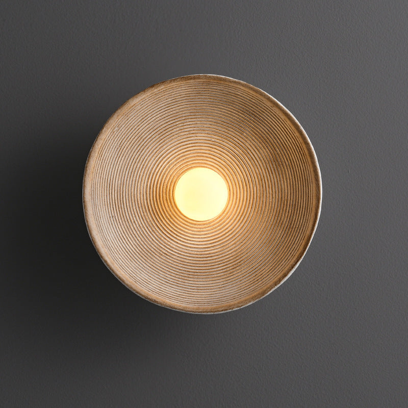 Japanese Wood Finish Wall Light - view 07