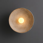 Japanese Wood Finish Wall Light - view 07