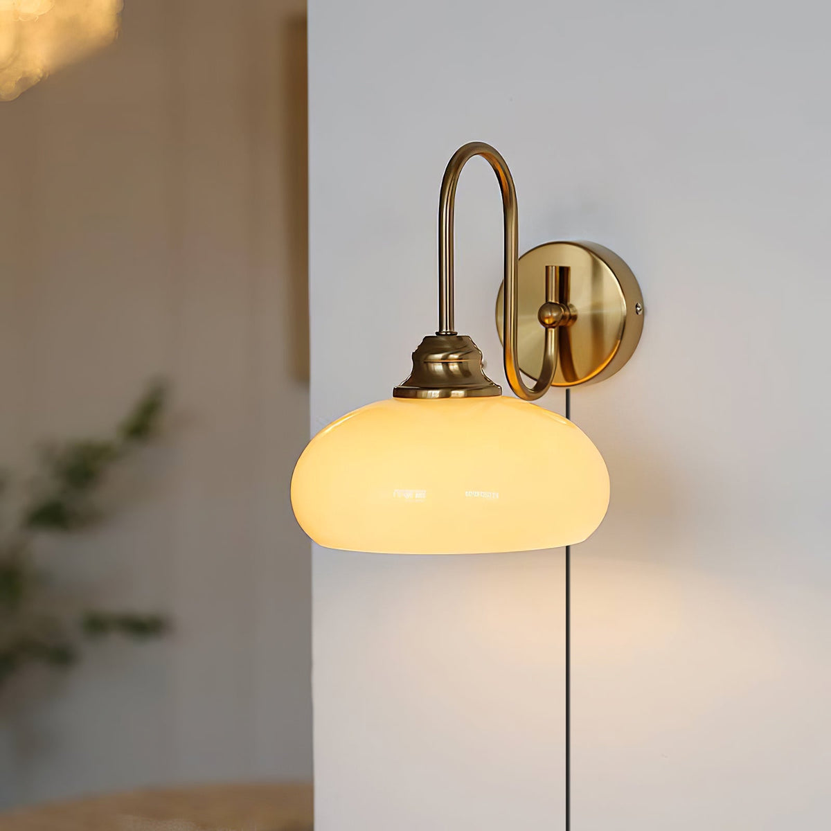 Kelda Glass Plug-In Wall Lamp - view 07