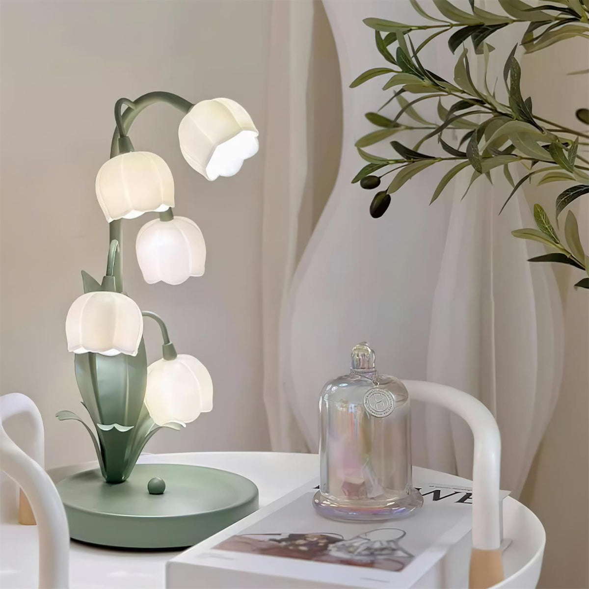 Lilura Orchid Table Lamp - view 18