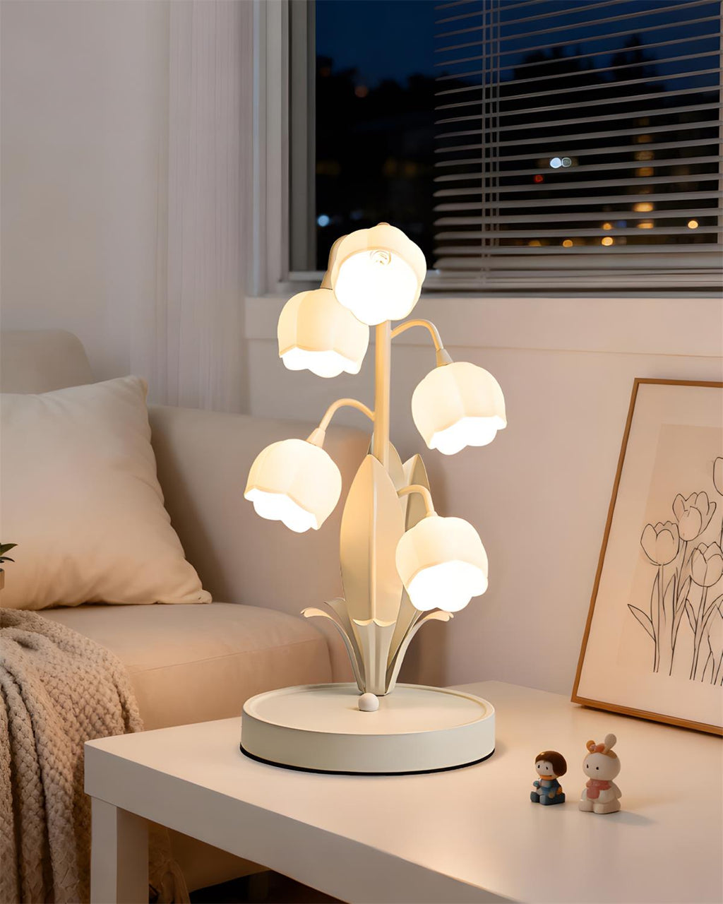 Lilura Orchid Table Lamp - view 29