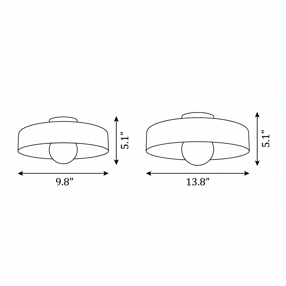 Lina Round Glass Pendant Light - view 05