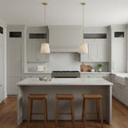 Linet Linen Shade Pendant Light - view 06