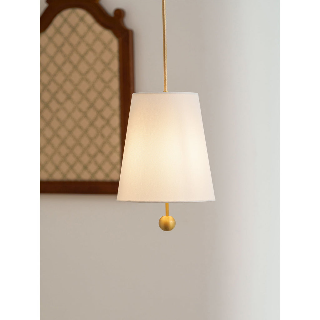 Linet Linen Shade Pendant Light - view 11