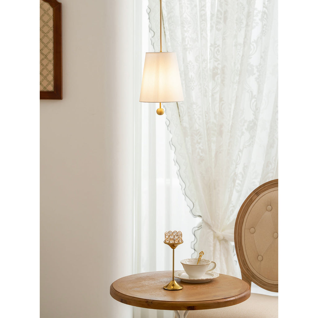 Linet Linen Shade Pendant Light - view 12