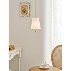 Linet Linen Shade Pendant Light - view 16