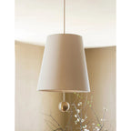 Linet Linen Shade Pendant Light - view 21