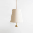 Linet Linen Shade Pendant Light - view 22