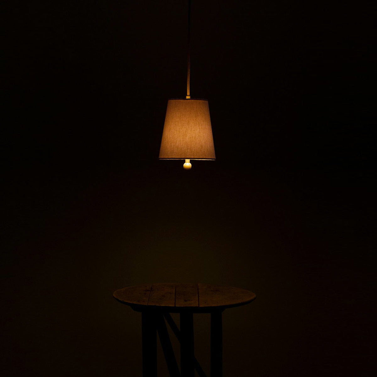 Linet Linen Shade Pendant Light - view 23