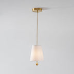 Linet Linen Shade Pendant Light - view 27