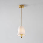 Linet Linen Shade Pendant Light - view 28
