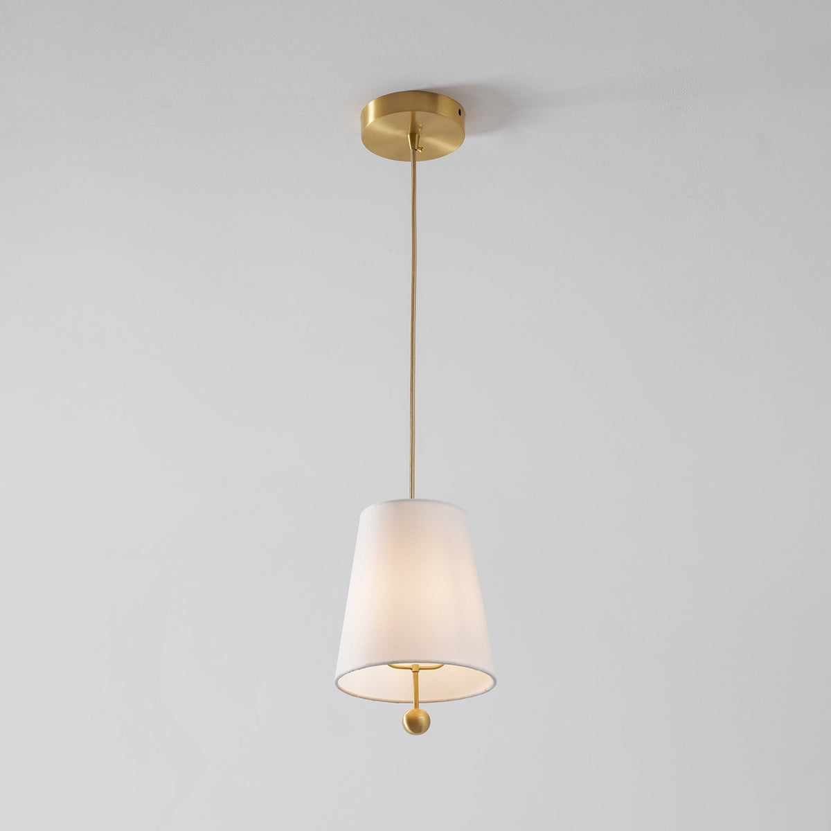 Linet Linen Shade Pendant Light - view 28