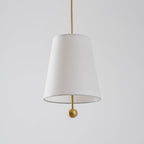 Linet Linen Shade Pendant Light - view 29