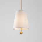 Linet Linen Shade Pendant Light - view 30