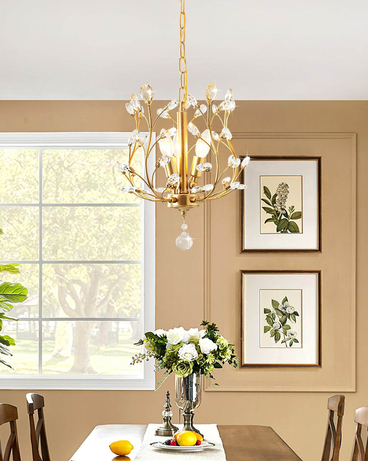 Lumia Crystal Pendant Light - view 04
