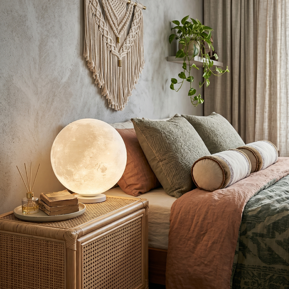 3D Moon Table Lamp - view 02