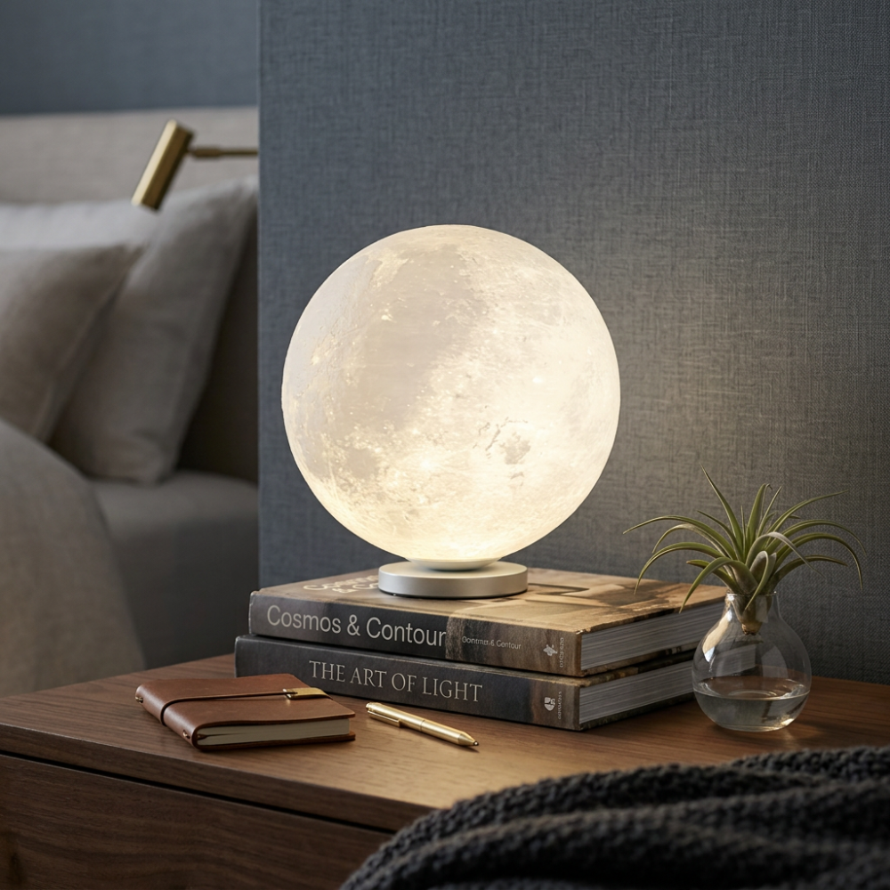 3D Moon Table Lamp - view 04