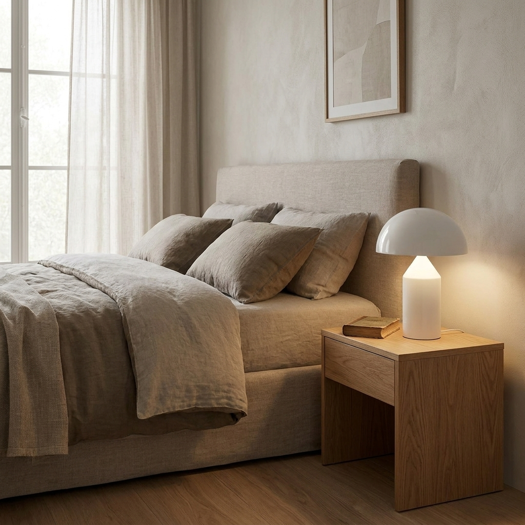 Brass Mushroom Dome Table Lamp - view 01