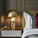 Brass Mushroom Dome Table Lamp - view 10