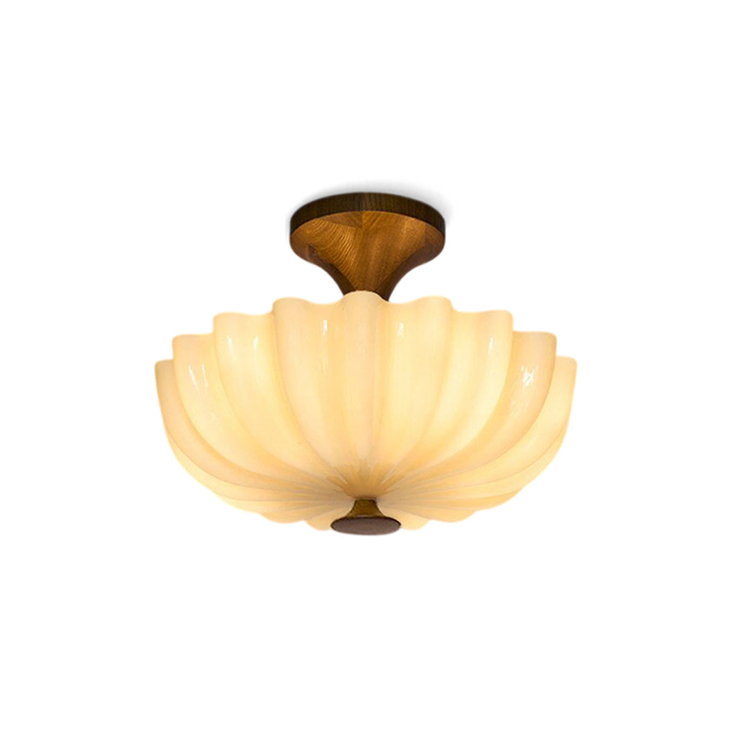 Nerida Scalloped Ceiling Light - view 02