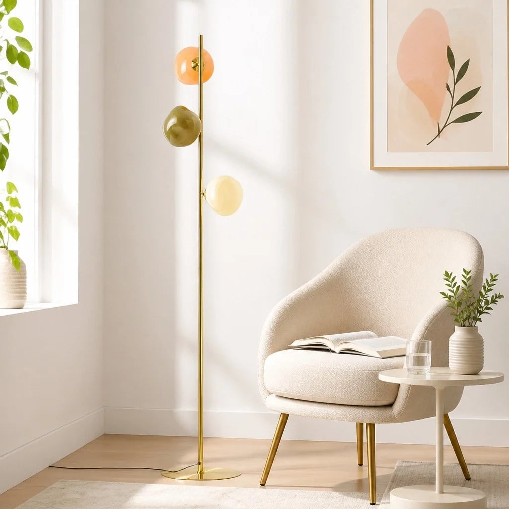 Orbix Opal Globe Floor Lamp - view 05