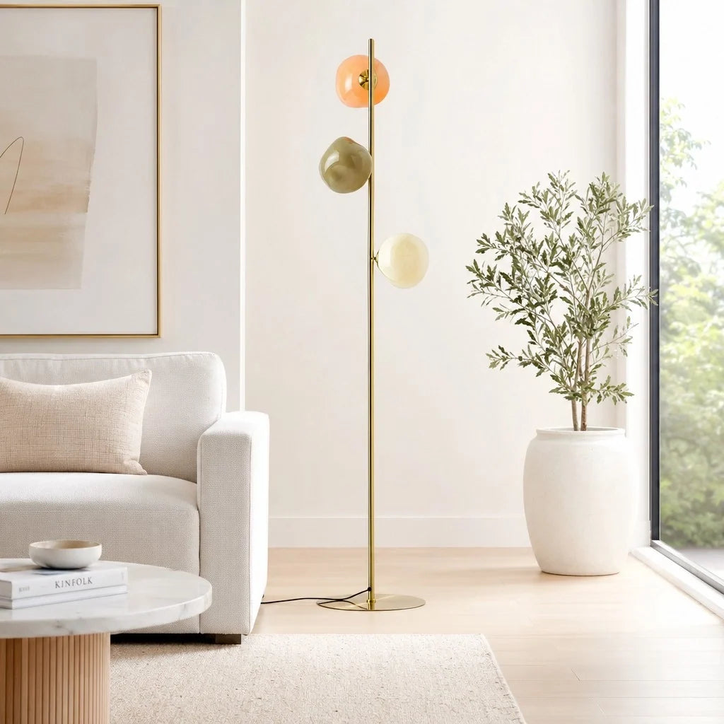 Orbix Opal Globe Floor Lamp - view 09